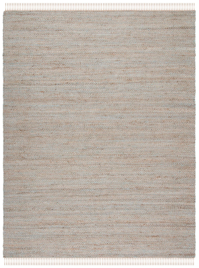 Safavieh Natural Fiber Nf827A Natural/Teal Rugs.