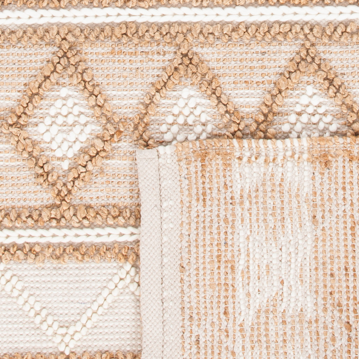 Safavieh Natural Fiber Nf866A Beige/Ivory Rug.