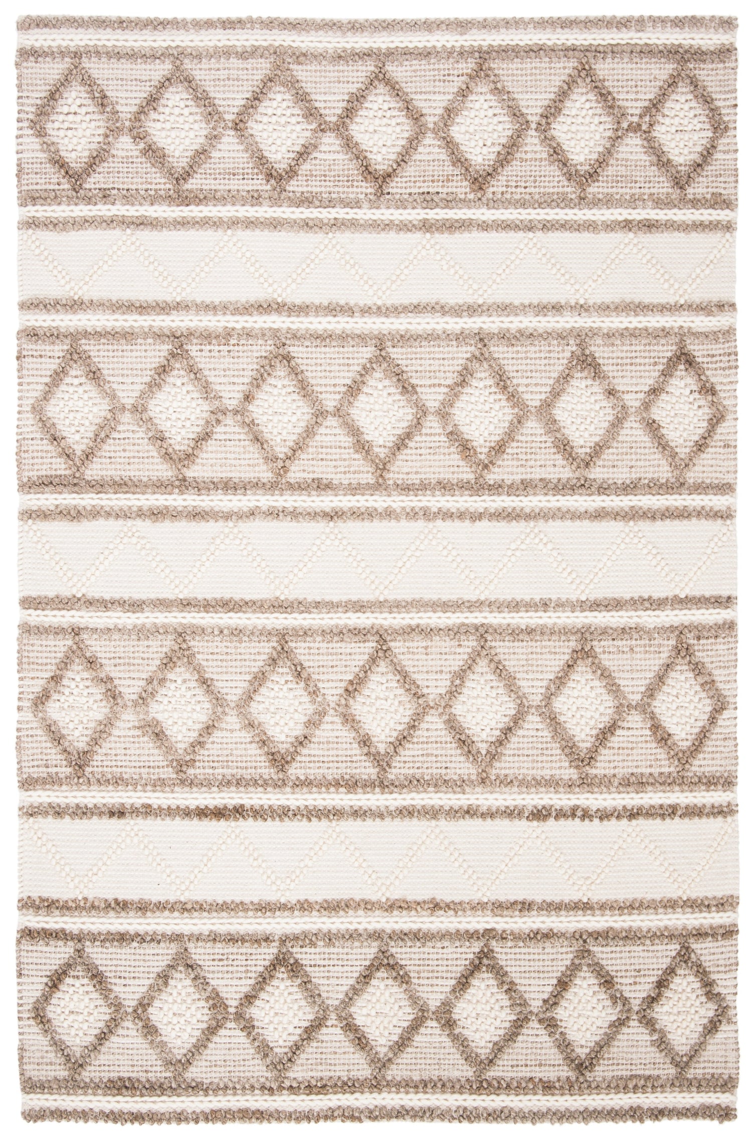 Safavieh Natural Fiber Nf866B Taupe/Ivory Rug.