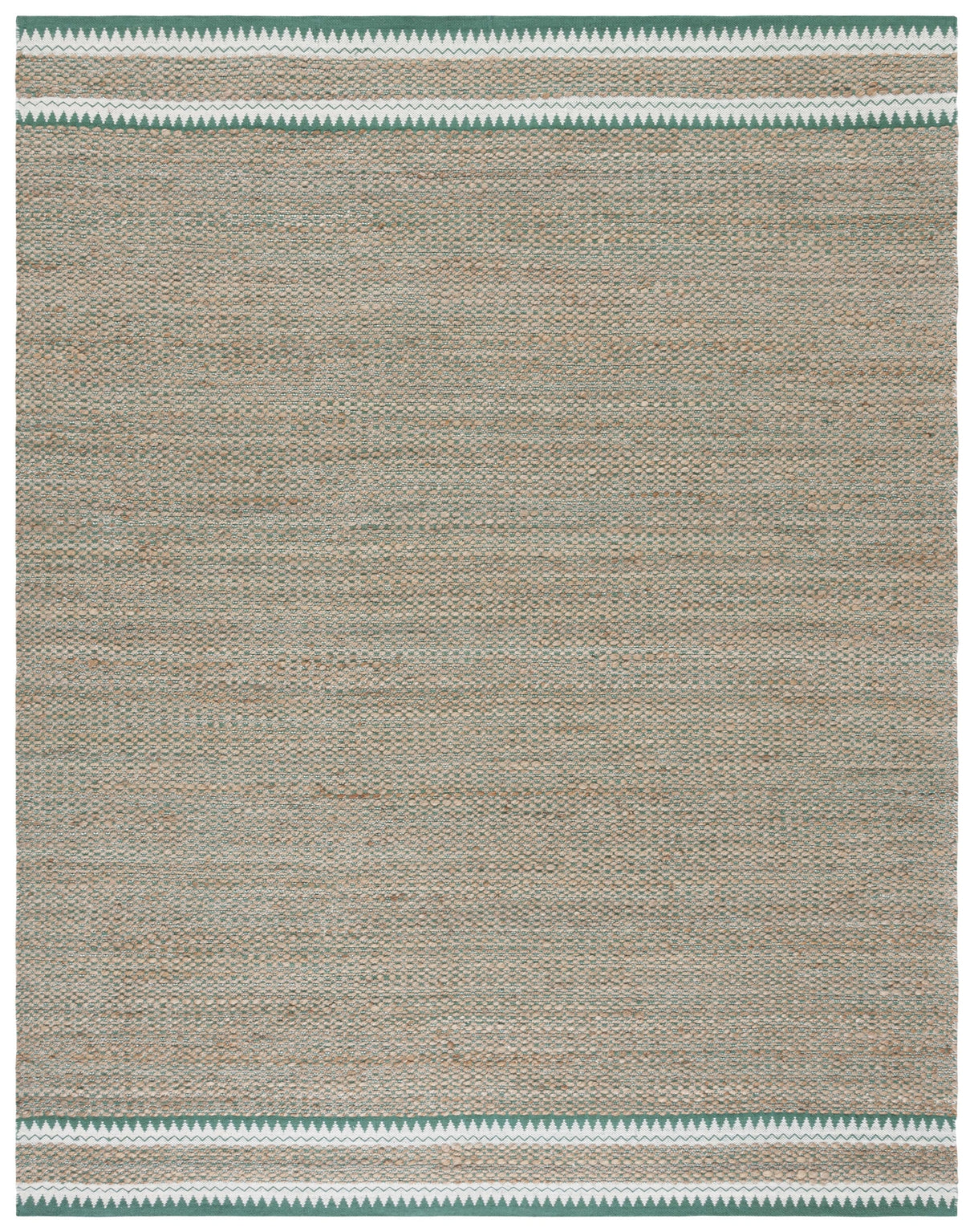 Safavieh Natural Fiber Nf874Y Natural/Green Rug.