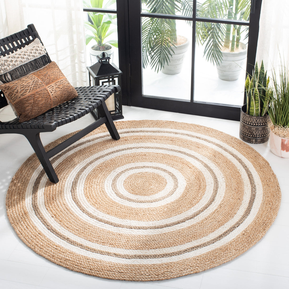 Safavieh Natural Fiber Nf890A Natural/Ivory Rugs.