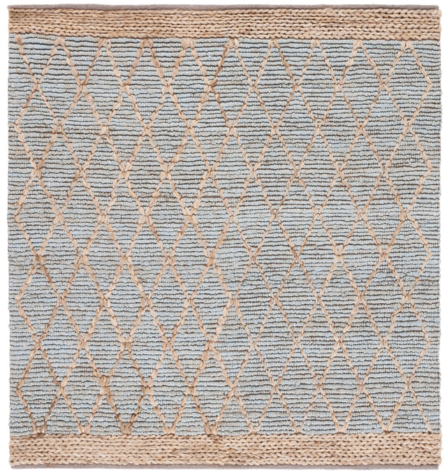 Safavieh Natural Fiber Nf951L Light Blue Rugs.