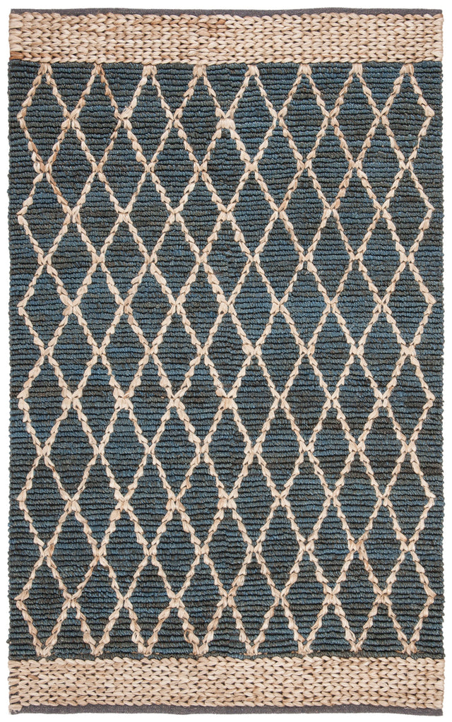 Safavieh Natural Fiber Nf951M Blue Rug.