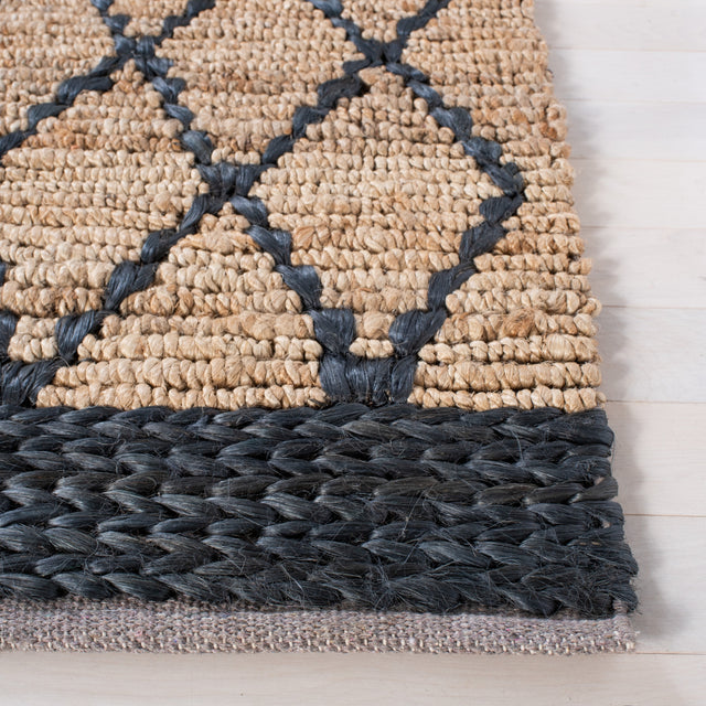 Safavieh Natural Fiber Nf951Z Natural/Black Rugs.