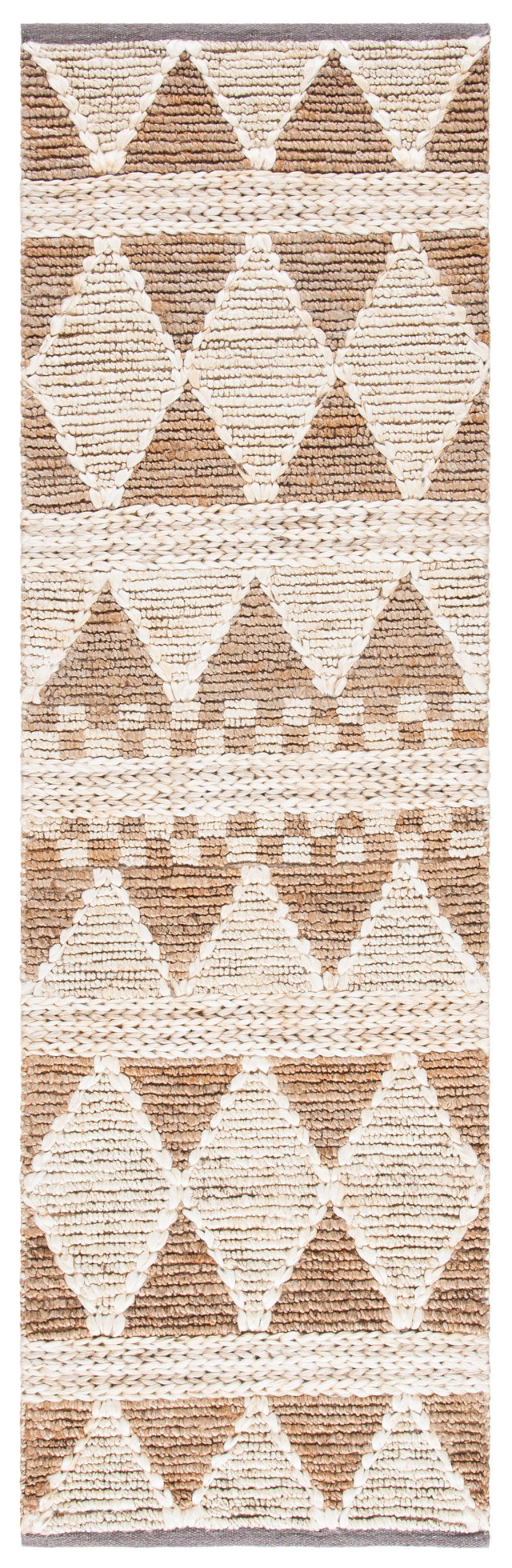 Safavieh Natural Fiber Nf958T Brown/Beige Rug.