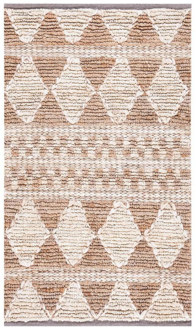 Safavieh Natural Fiber Nf958T Brown/Beige Rug.