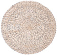 Safavieh Natural Fiber Nfb113E Taupe/Ivory Rug.