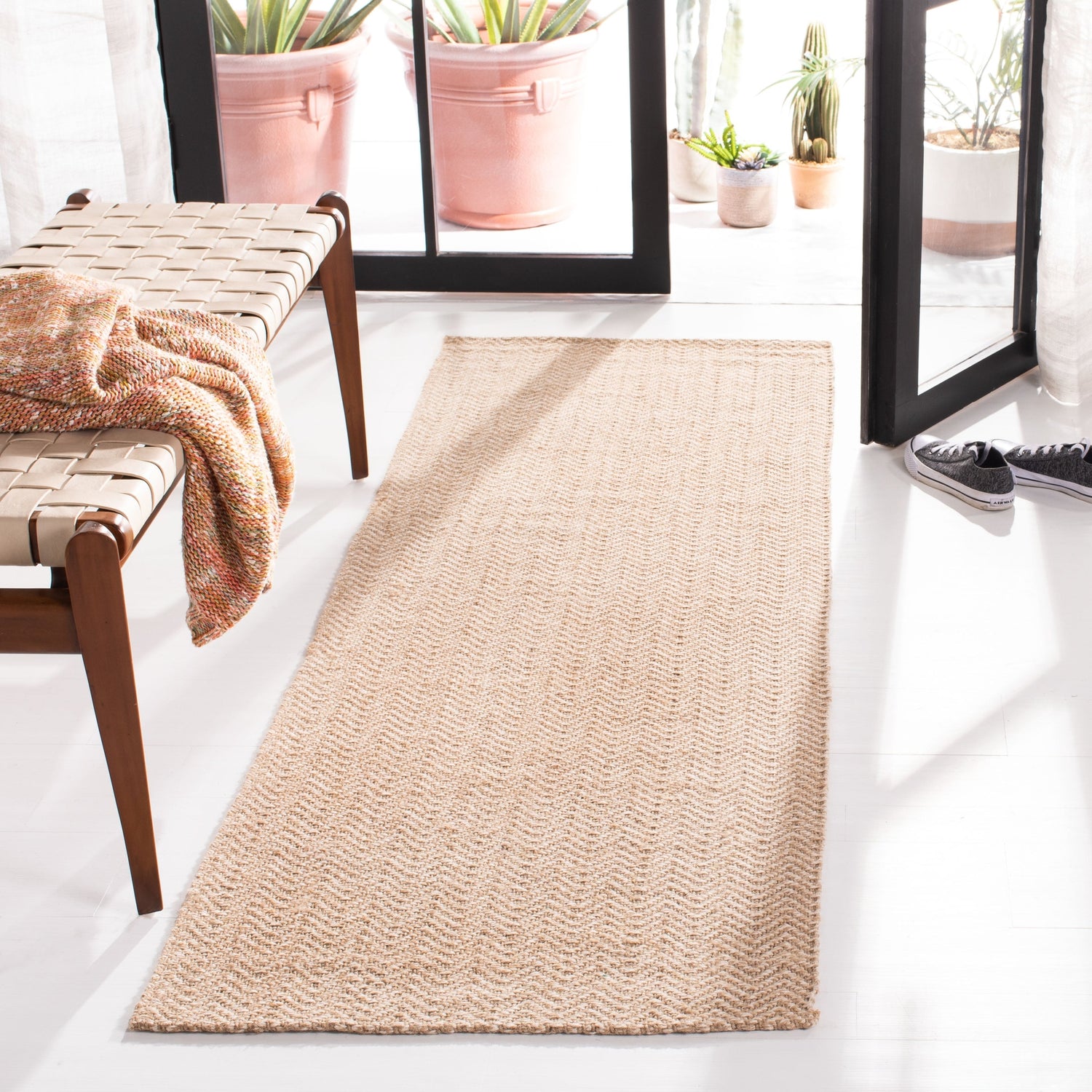 Safavieh Natural Fiber Nfb123B Beige Rug.
