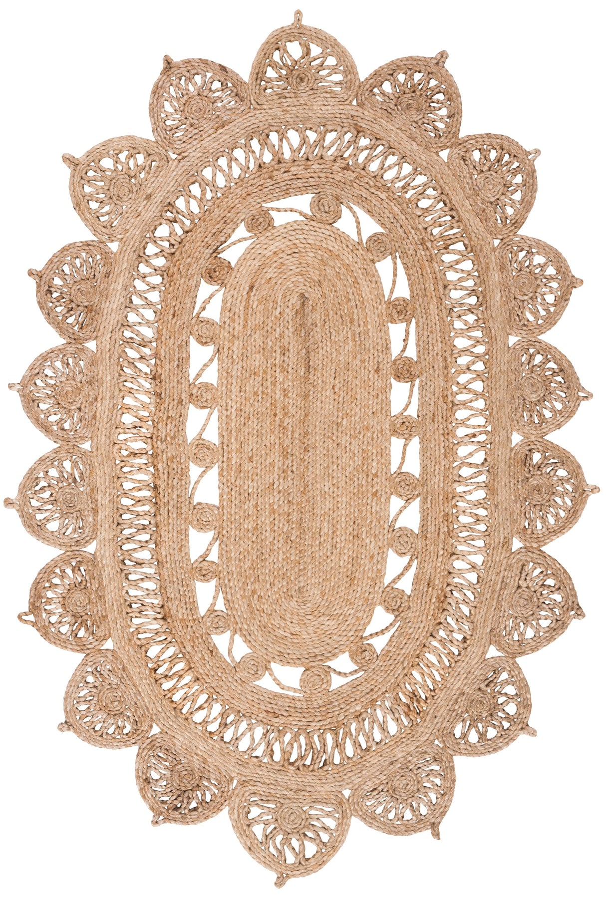 Safavieh Natural Fiber Nfb251A Natural Rug.