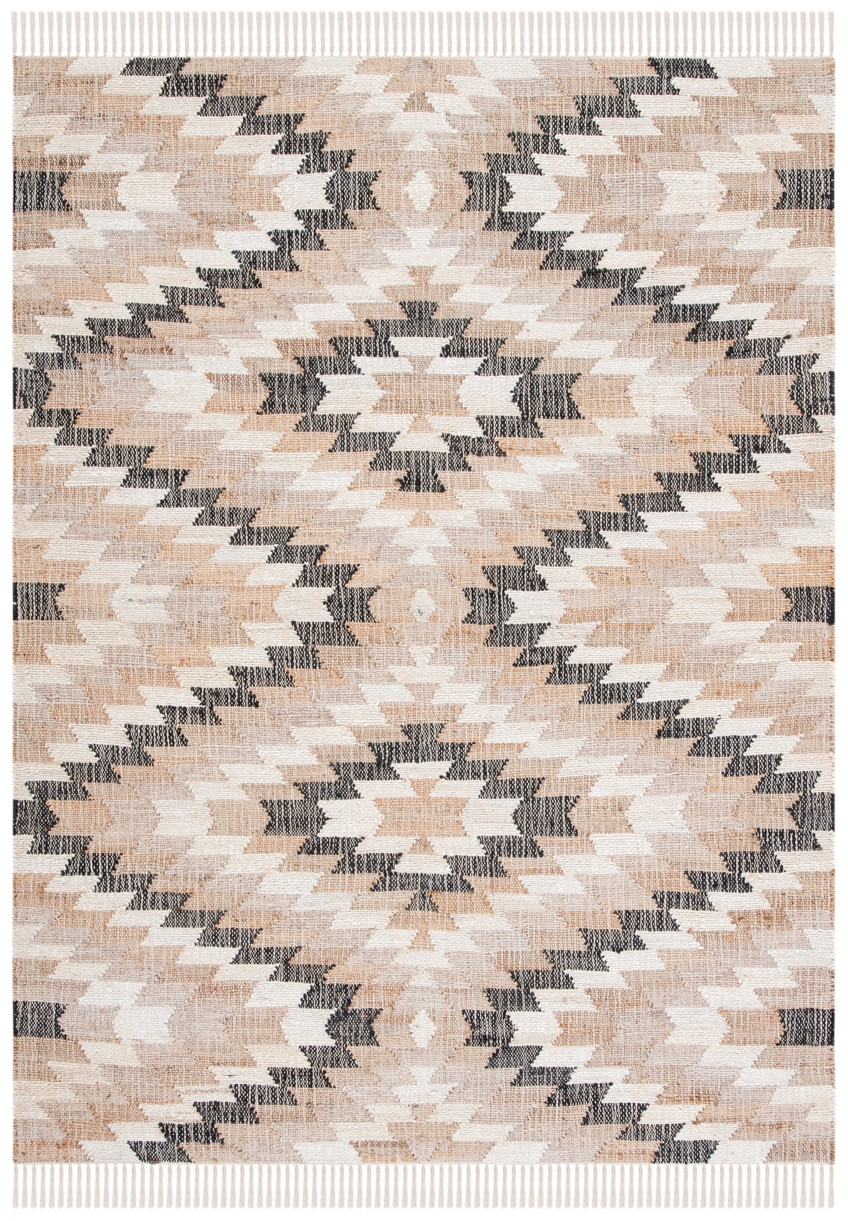 Safavieh Natural Fiber Nfb401A Natural/Black Rug.