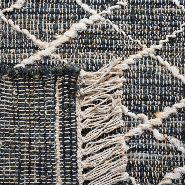 Safavieh Natural Fiber Nfb406Z Black/Ivory Rug.