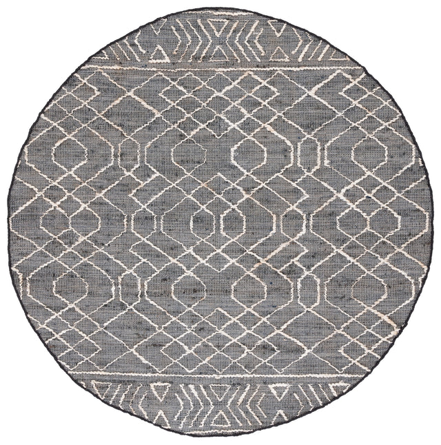Safavieh Natural Fiber Nfb406Z Black/Ivory Rug.