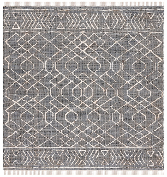 Safavieh Natural Fiber Nfb406Z Black/Ivory Rug.
