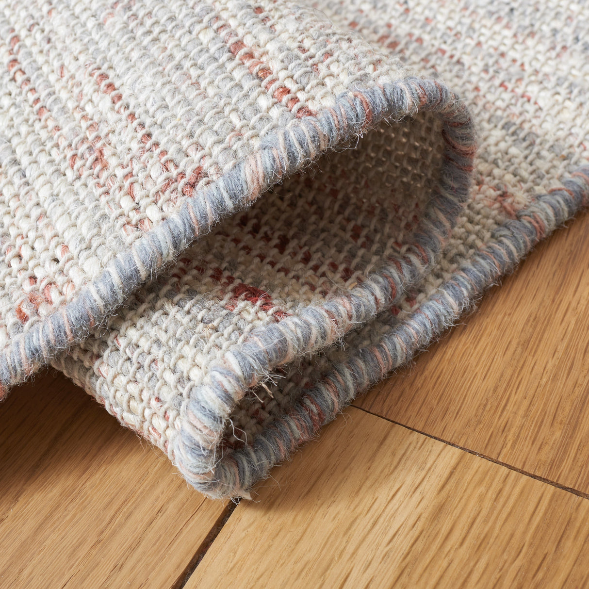 Safavieh Natural Fiber Nfb555F Grey/Red Rug.