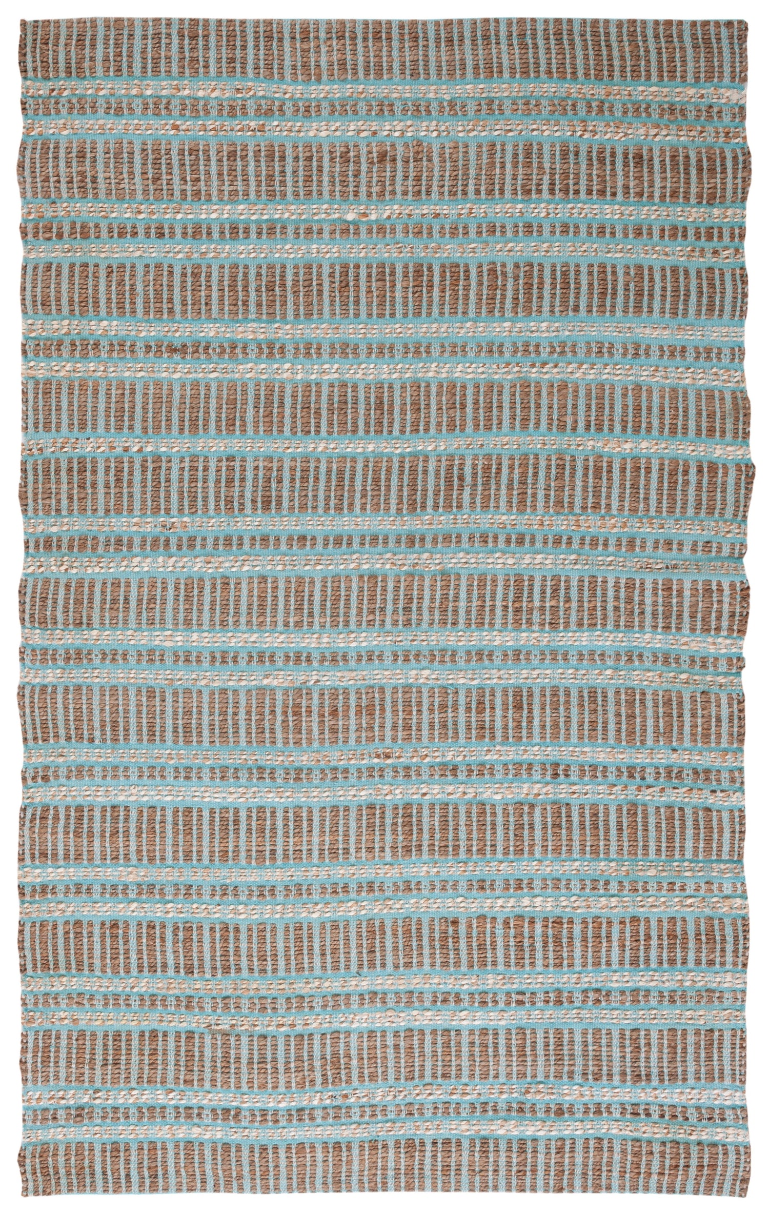 Safavieh Natural Fiber Nfb651K Teal/Natural Rug.