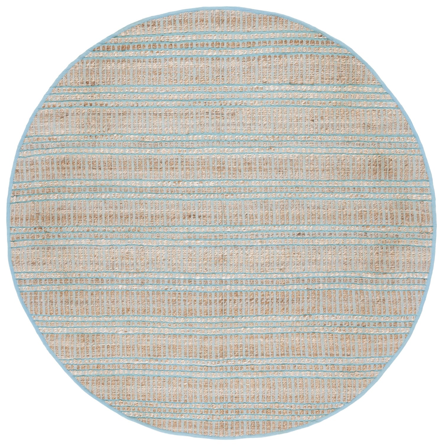 Safavieh Natural Fiber Nfb651K Teal/Natural Rug.
