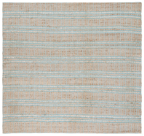 Safavieh Natural Fiber Nfb651K Teal/Natural Rug.
