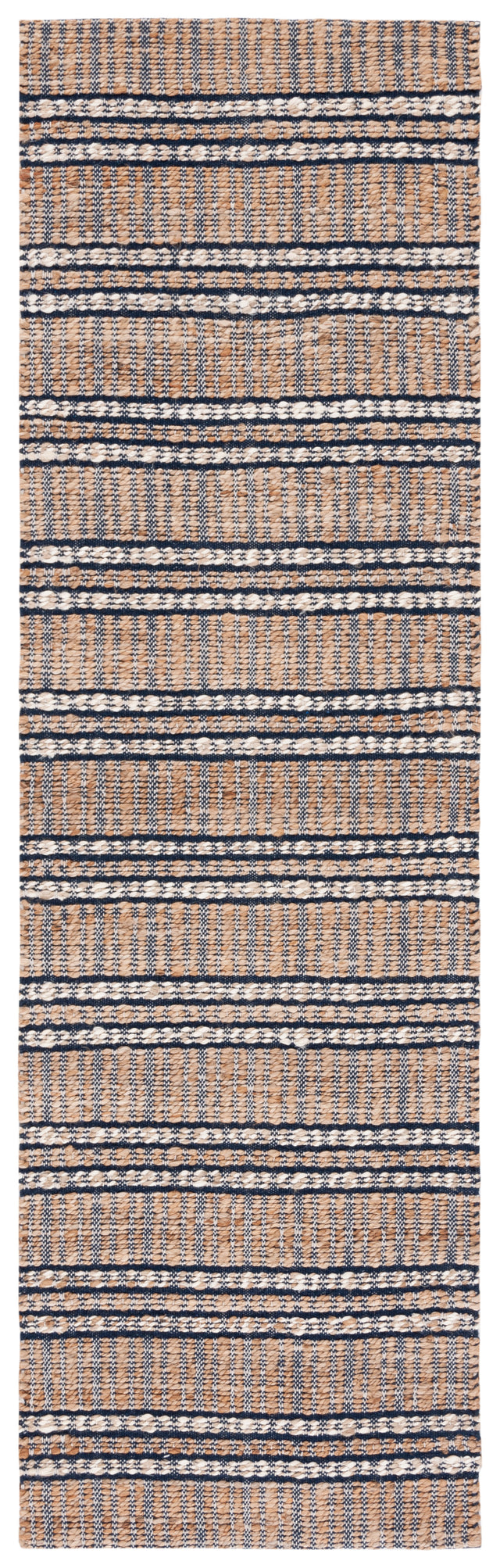 Safavieh Natural Fiber Nfb651N Navy/Natural Rug.