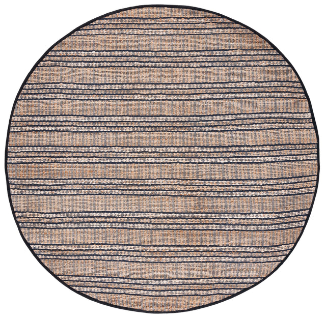 Safavieh Natural Fiber Nfb651N Navy/Natural Rug.