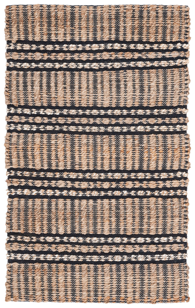 Safavieh Natural Fiber Nfb651Z Black/Natural Rug.