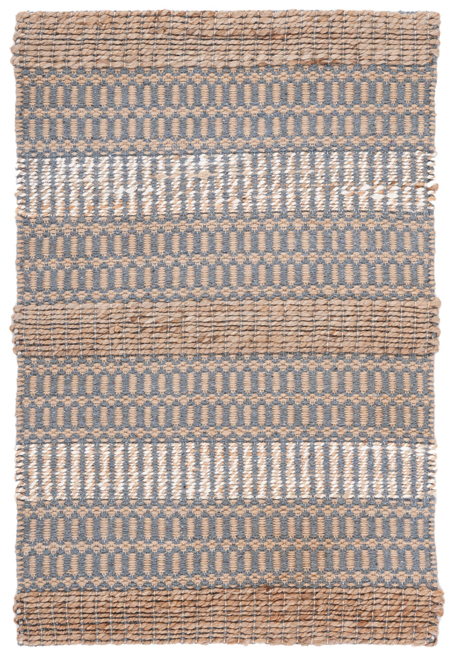 Safavieh Natural Fiber Nfb652F Grey/Natural Rug.