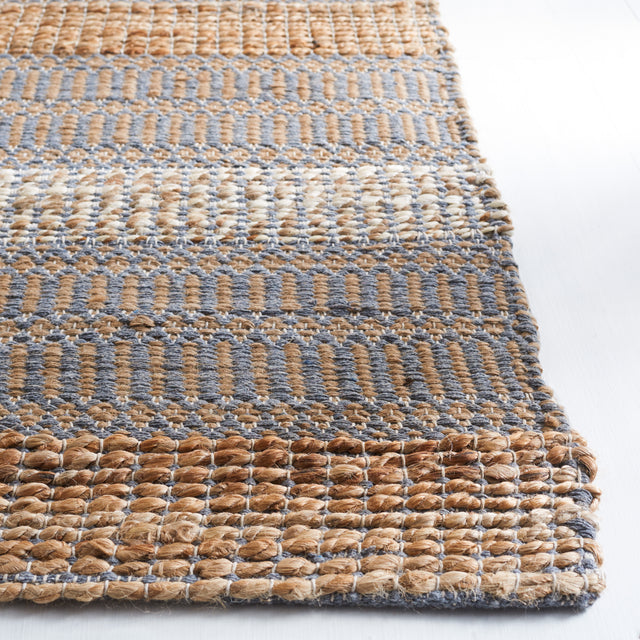 Safavieh Natural Fiber Nfb652F Grey/Natural Rug.
