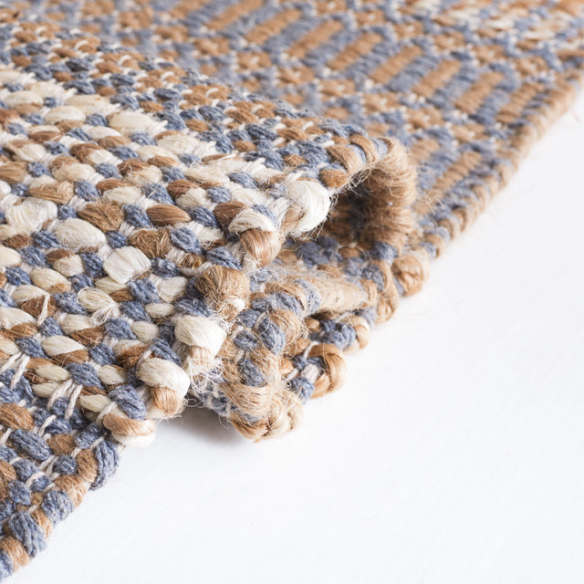 Safavieh Natural Fiber Nfb652F Grey/Natural Rug.