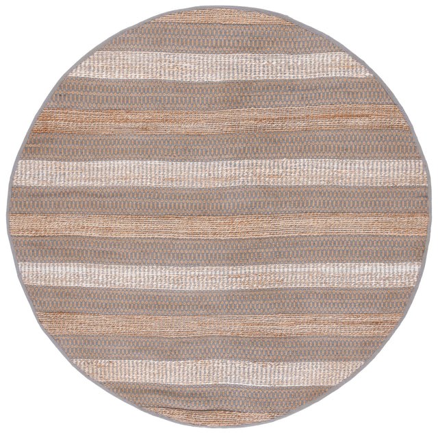 Safavieh Natural Fiber Nfb652F Grey/Natural Rug.