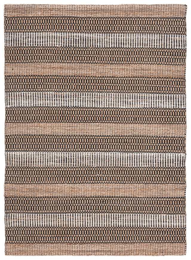 Safavieh Natural Fiber Nfb652Z Black/Natural Rug.