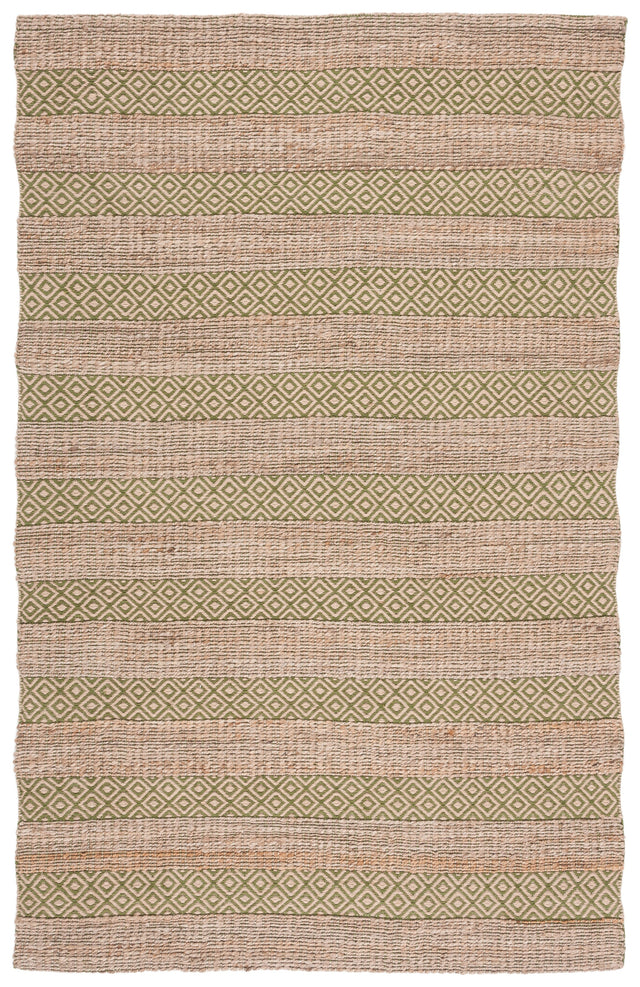 Safavieh Natural Fiber Nfb653Y Green/Natural Rug.