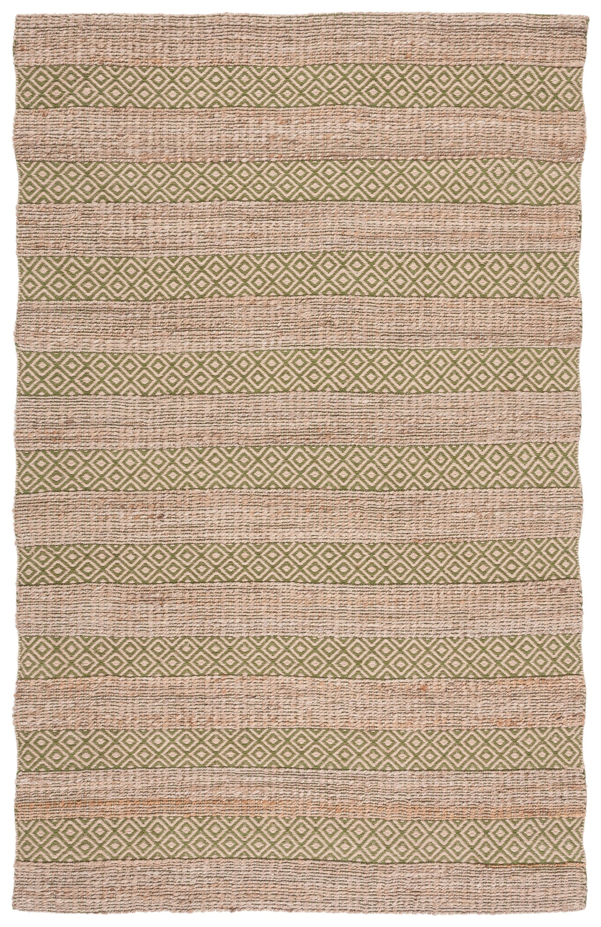 Safavieh Natural Fiber Nfb653Y Green/Natural Rug.