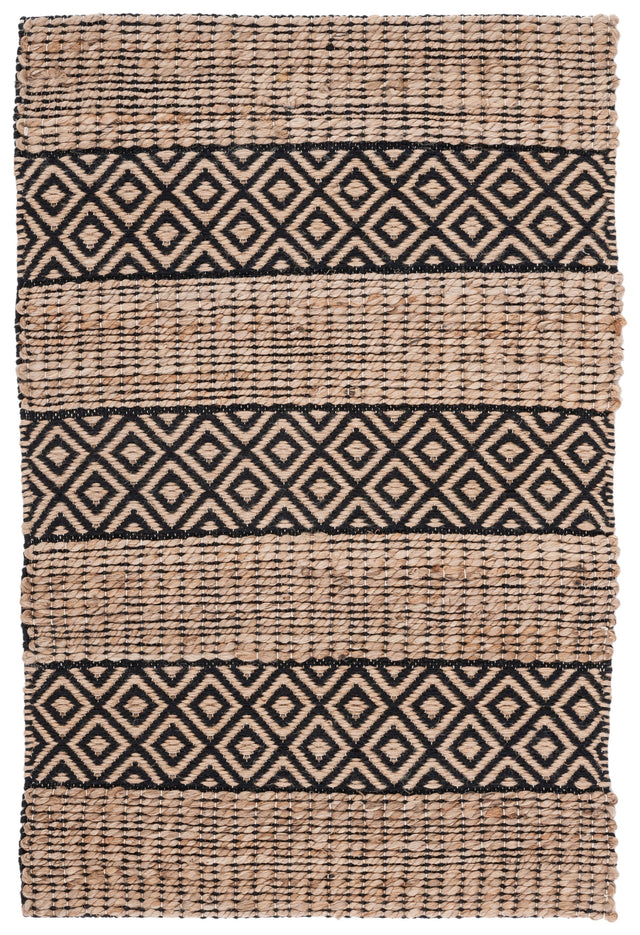 Safavieh Natural Fiber Nfb653Z Black/Natural Rug.
