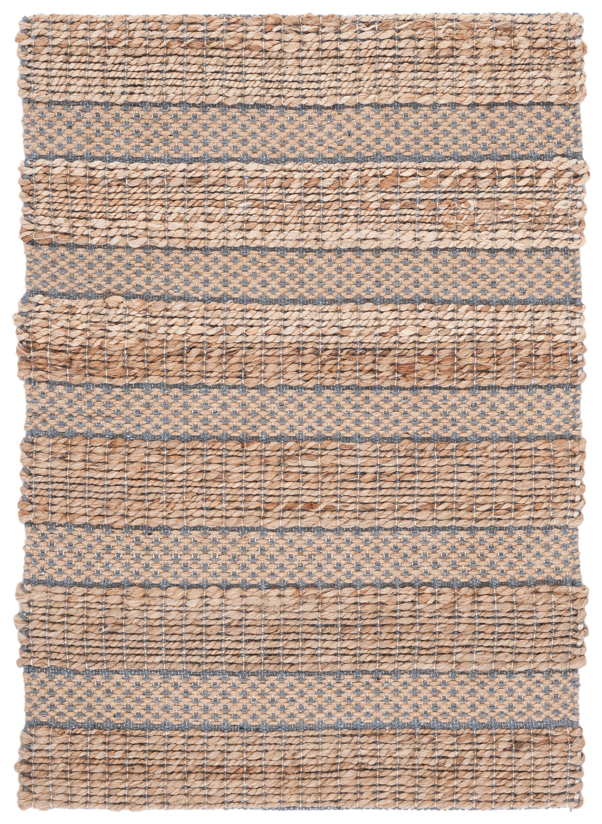 Safavieh Natural Fiber Nfb654F Grey/Natural Rug.