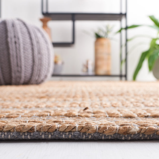 Safavieh Natural Fiber Nfb654F Grey/Natural Rug.