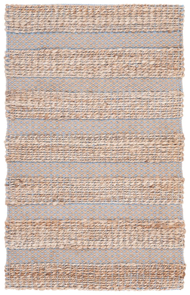 Safavieh Natural Fiber Nfb654M Light Blue/Natural Rug.