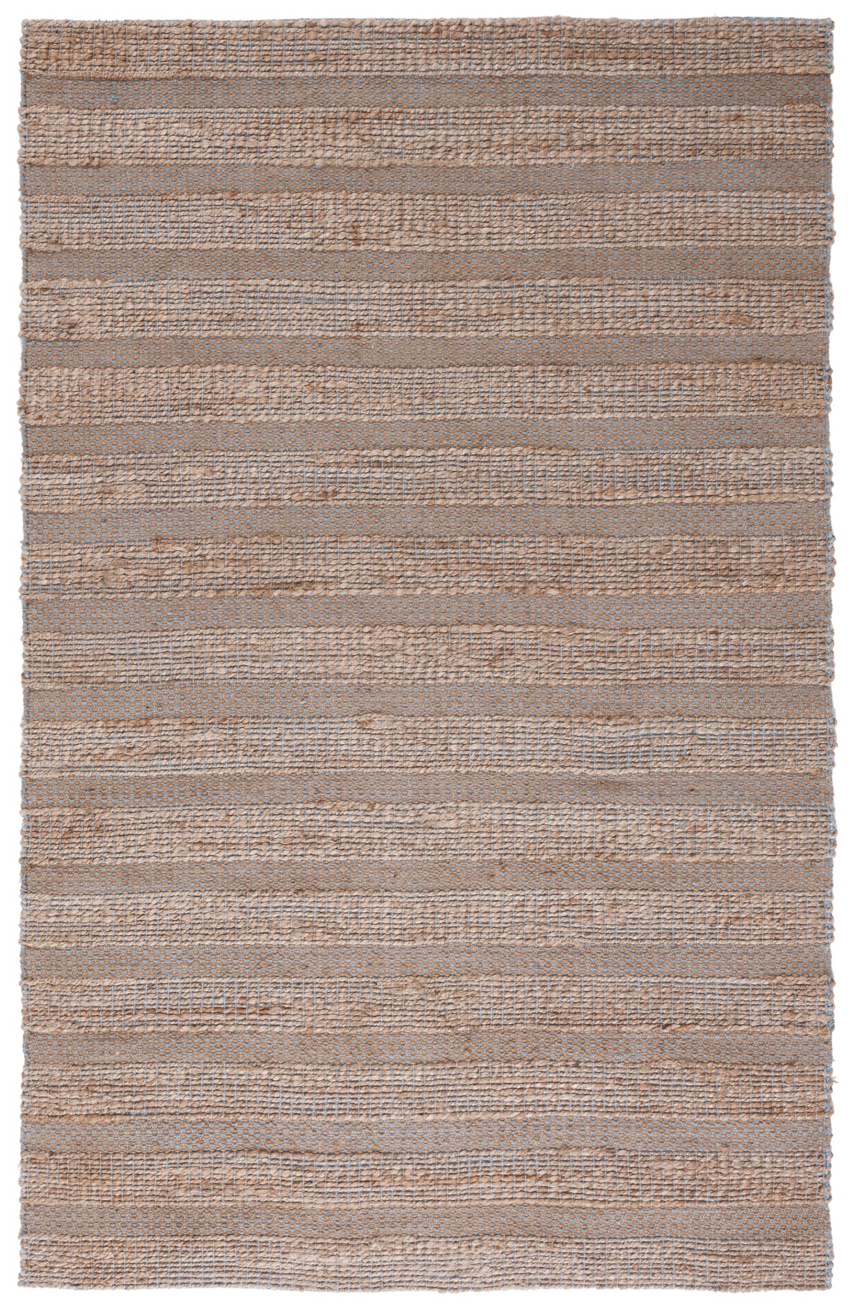 Safavieh Natural Fiber Nfb654M Light Blue/Natural Rug.