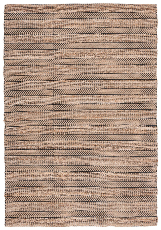 Safavieh Natural Fiber Nfb654Z Black/Natural Rug.