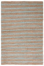 Safavieh Natural Fiber Nfb655K Teal/Natural Rug.