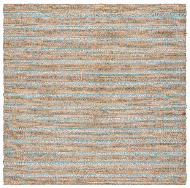Safavieh Natural Fiber Nfb655K Teal/Natural Rug.