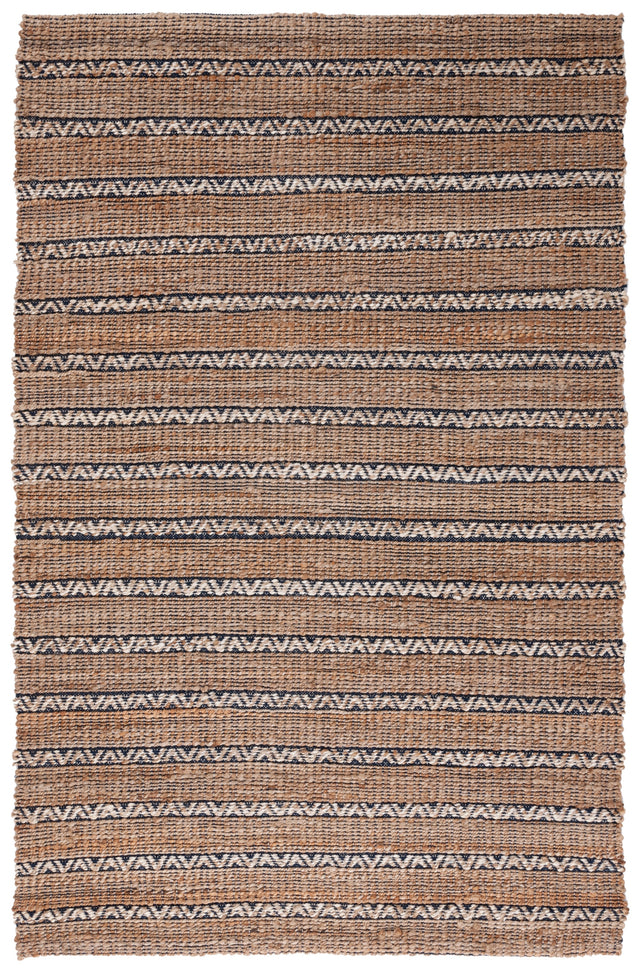 Safavieh Natural Fiber Nfb655N Navy/Natural Rug.