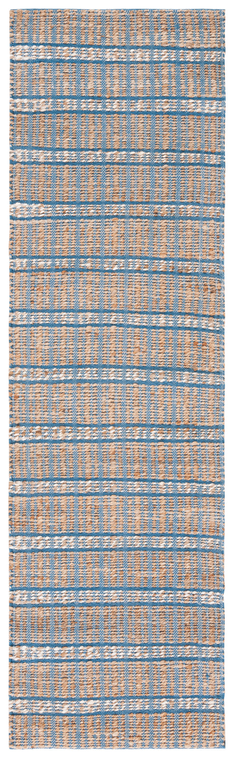 Safavieh Natural Fiber Nfb656M Blue/Natural Rug.