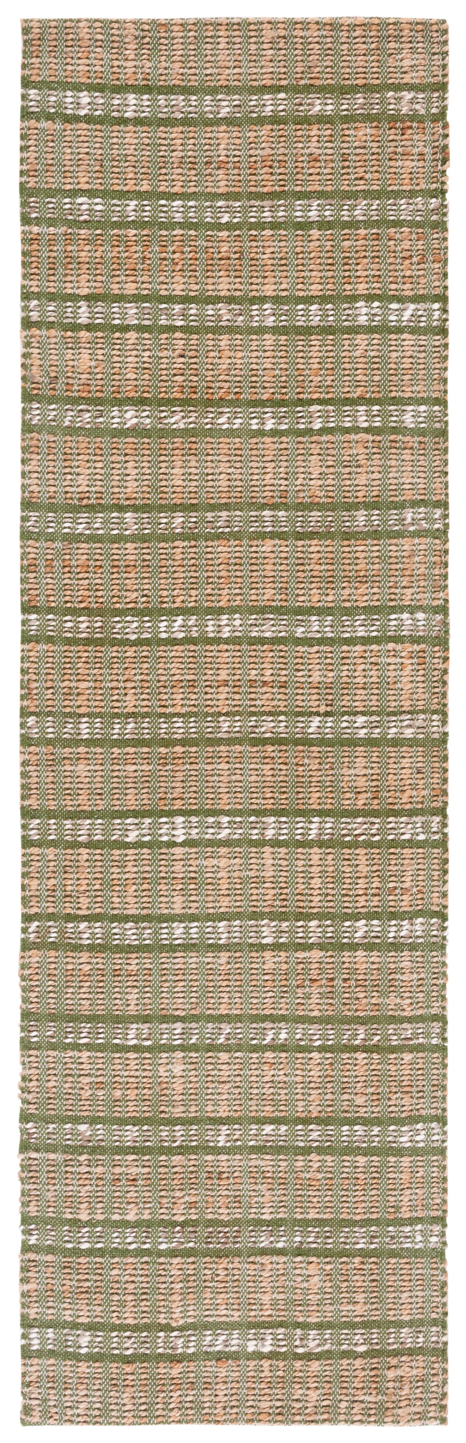 Safavieh Natural Fiber Nfb656Y Green/Natural Rug.