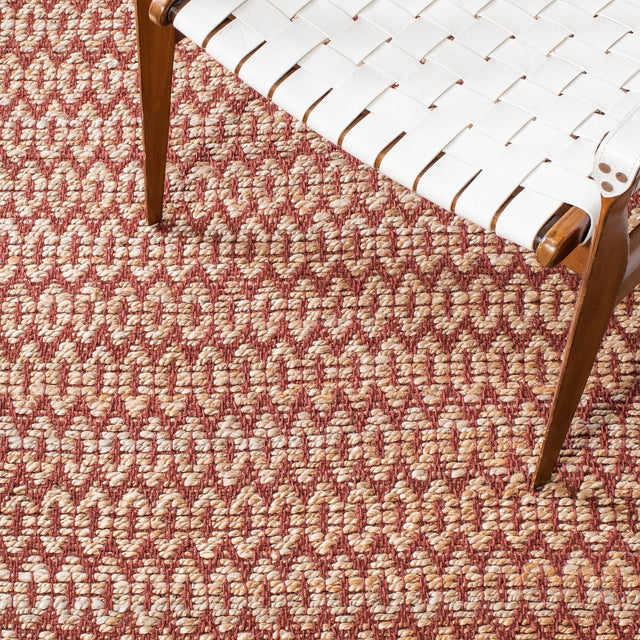 Safavieh Natural Fiber Nfb701P Natural/Rust Rugs.