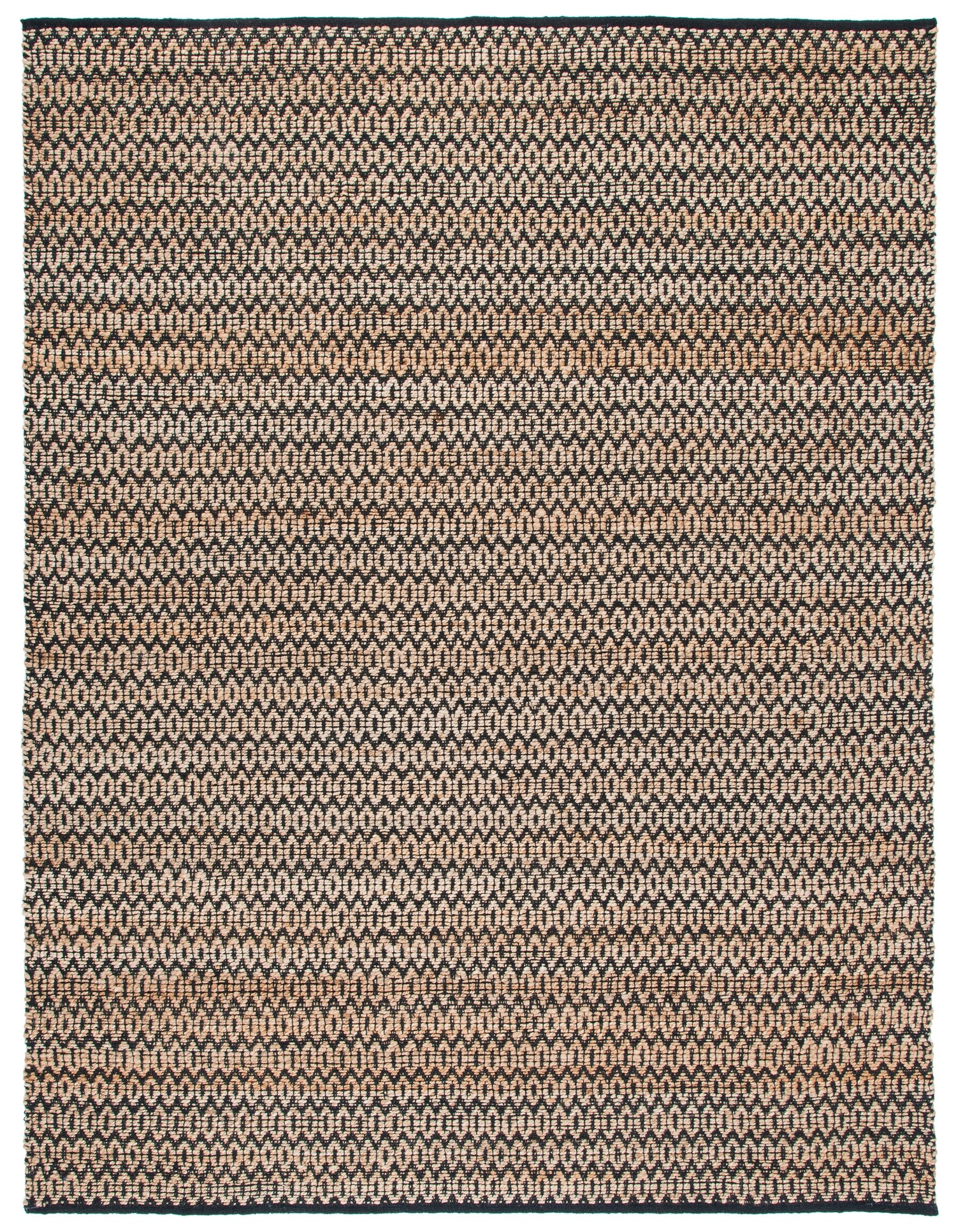 Safavieh Natural Fiber Nfb701Z Natural/Black Rugs.
