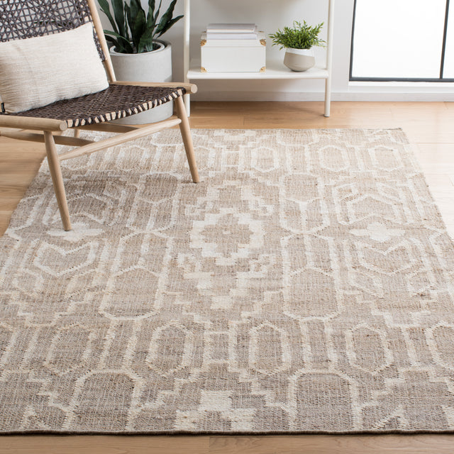 Safavieh Natural Fiber Nfb750F Grey/Ivory Rug.