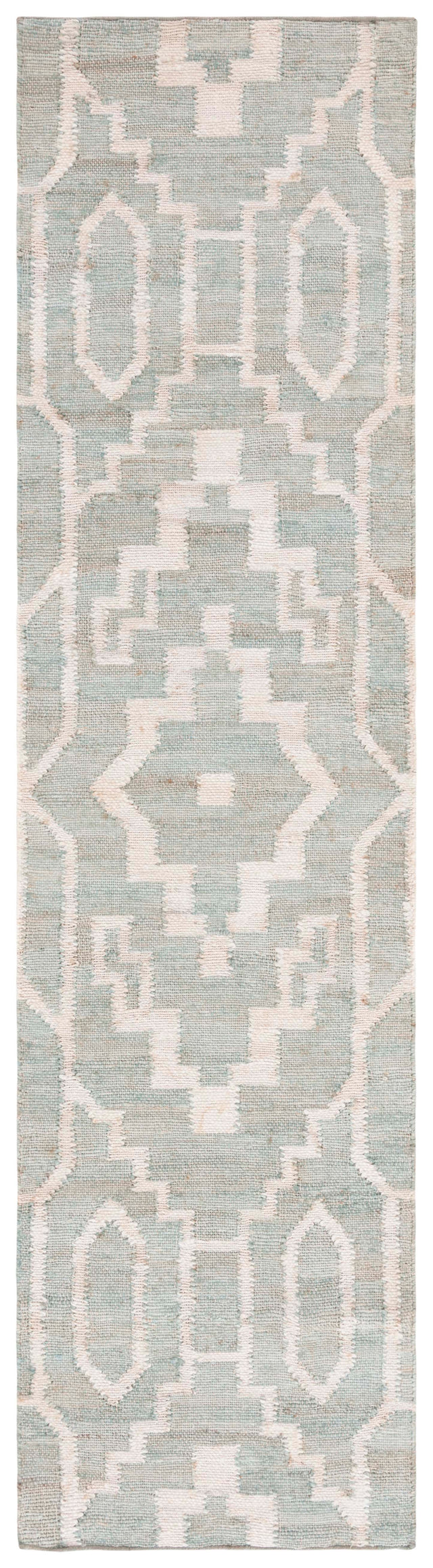 Safavieh Natural Fiber Nfb750J Light Blue/Ivory Rug.