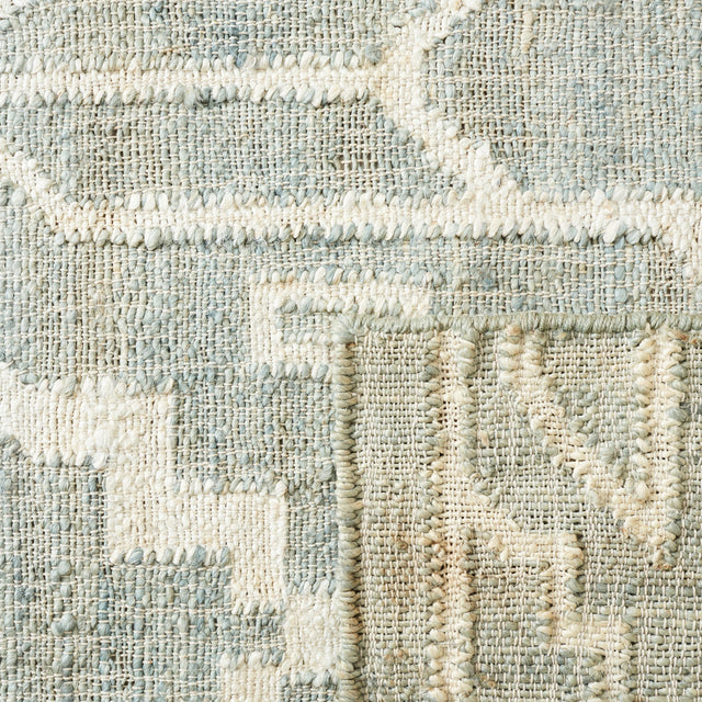 Safavieh Natural Fiber Nfb750J Light Blue/Ivory Rug.