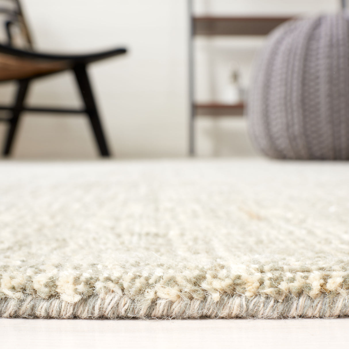 Safavieh Natural Fiber Nfb801F Grey/Sage Rug.