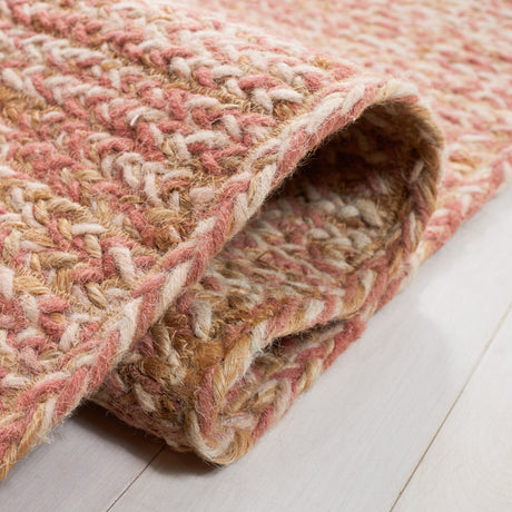 Safavieh Natural Fiber Nfb950U Pink/Natural Rug.