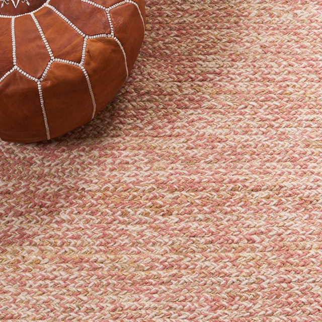 Safavieh Natural Fiber Nfb950U Pink/Natural Rug.
